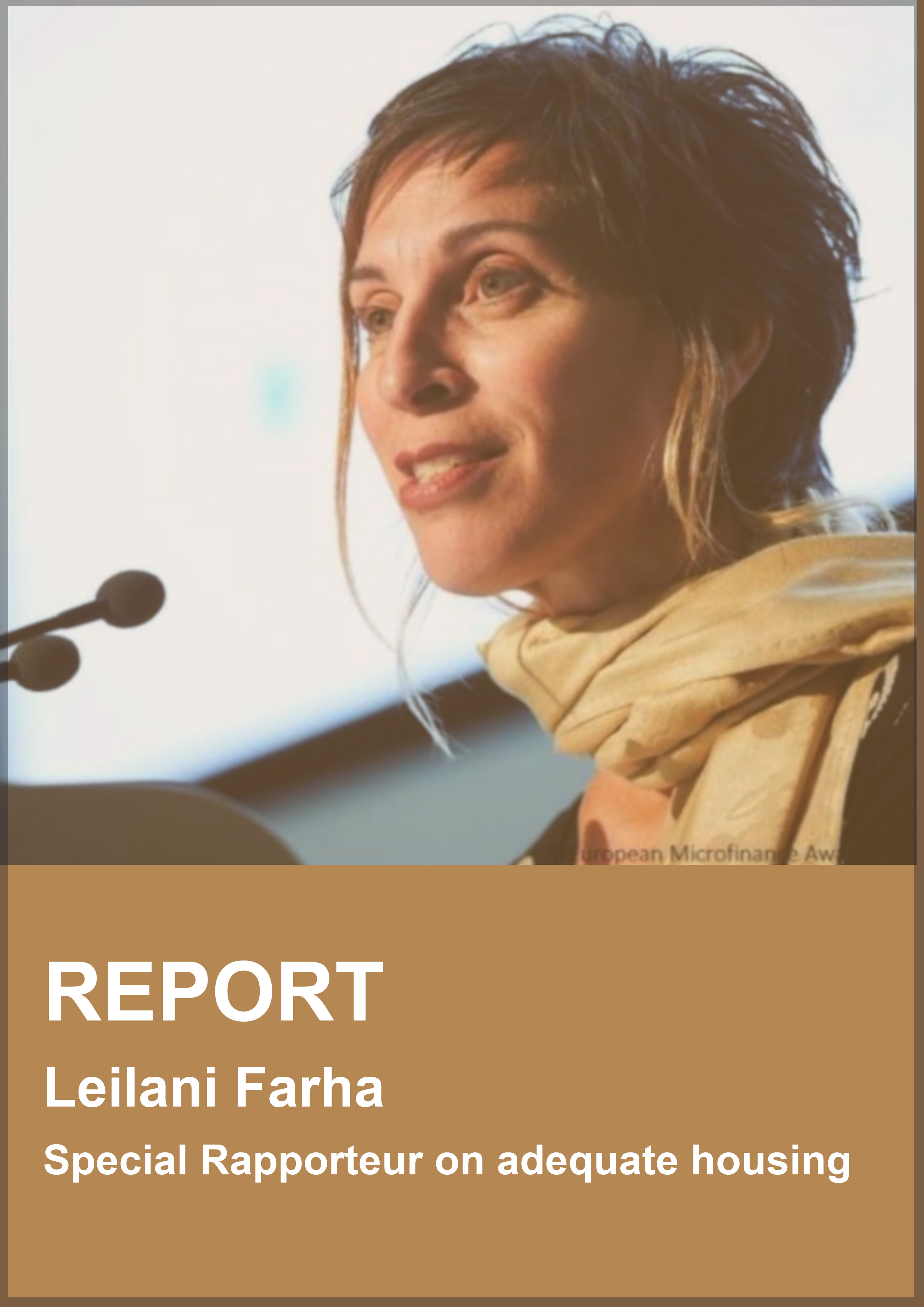 Report of the Special Rapporteur on adequate housing: Human Rights Based Housing Strategies