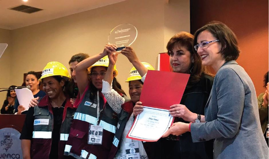 Red Hábitat galardonada con el Primer Premio de Buenas Prácticas Locales con Enfoque de Género