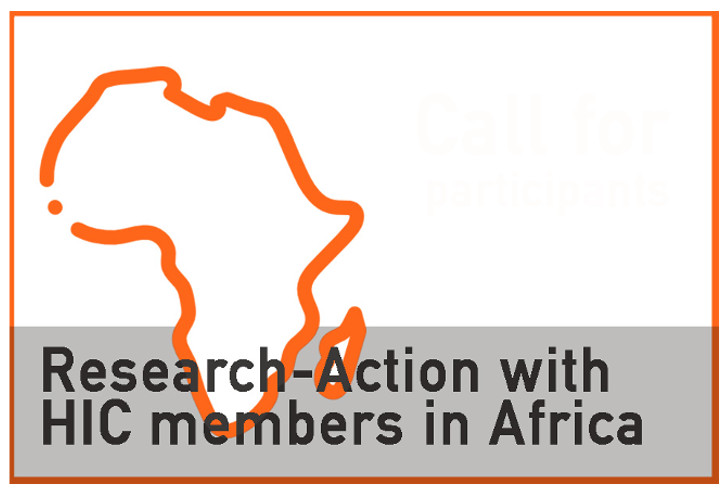Research-Action with HIC Members in Africa