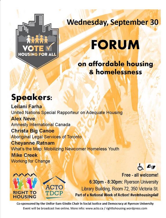 Forum on Affordable Housing and Homelessness