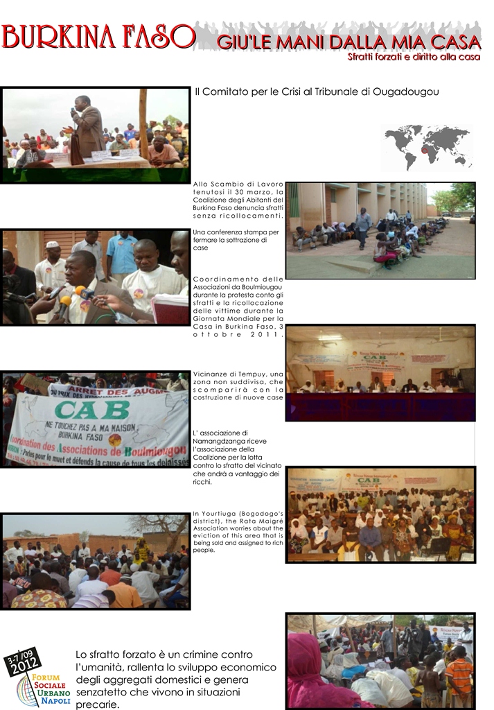 Pancarta: Burkina Faso
