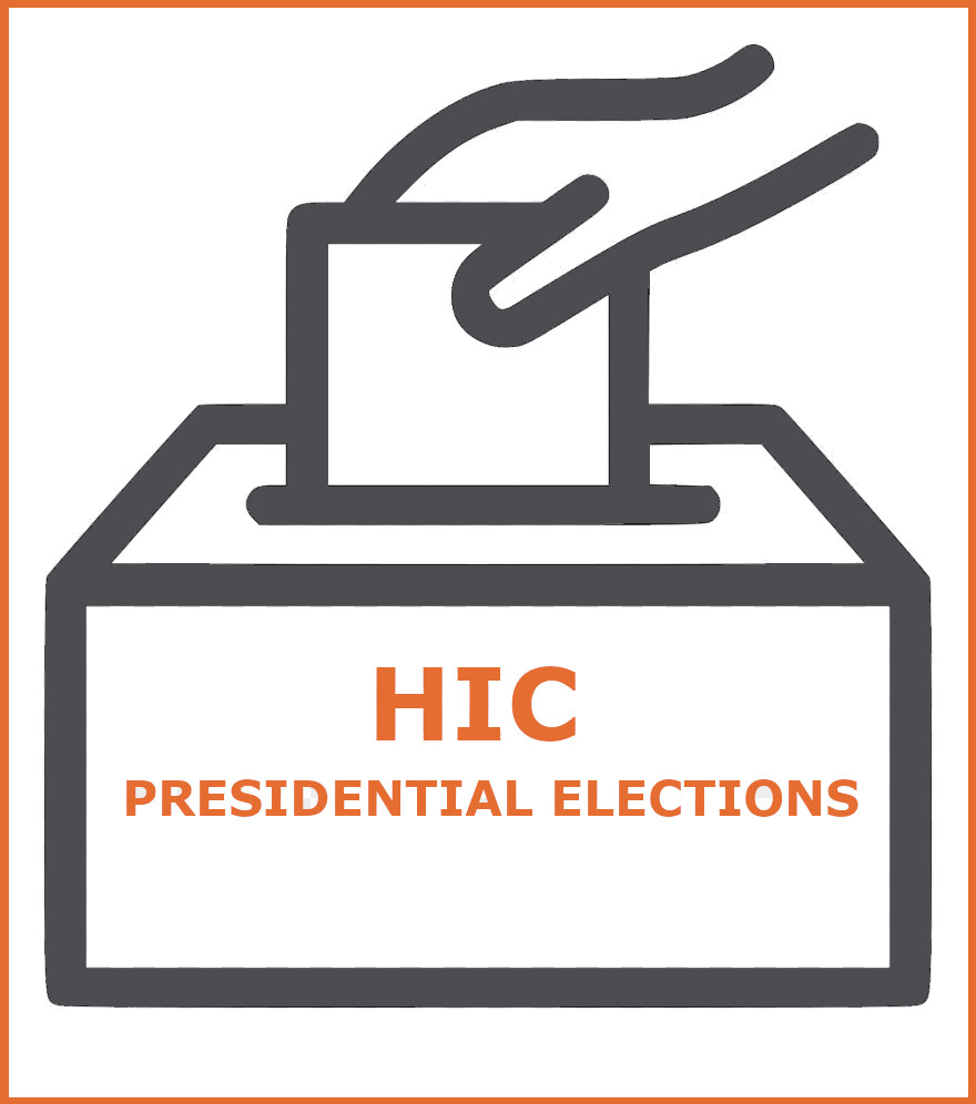 Élection présidentielle 2019 de HIC: Extension de la date limite pour la nomination de candidat-e-s