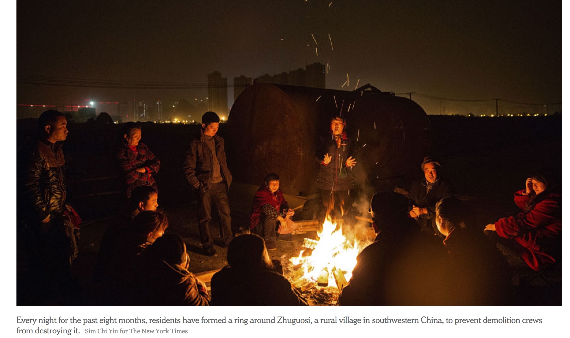 As Chinese Farmers Fight for Homes, Suicide Is Ultimate Protest