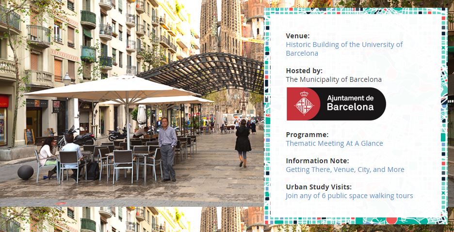 Barcelona. HIC will participate in the Habitat III thematic Meeting on Public Spaces
