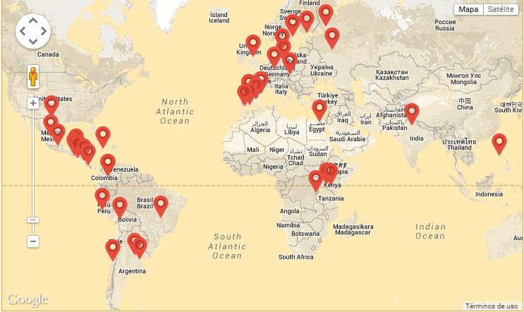 Mapa Experiencias: Organizaciones de Mujeres y Actores Policiales: Contribuyendo a erradicar la violencia de género