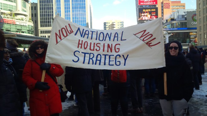Canada. June 17th National Day of Action: Vote Housing for All!