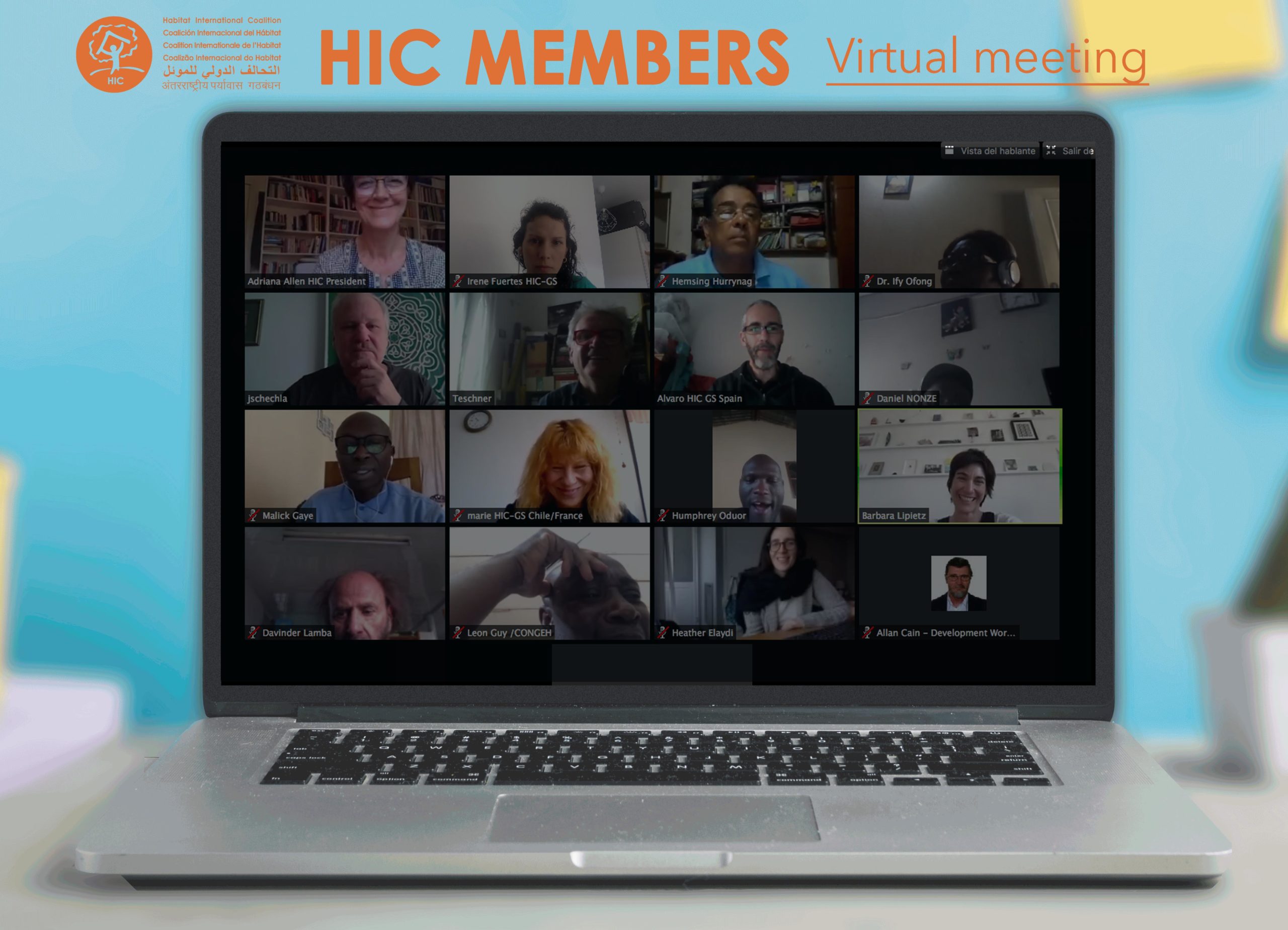 Reunión con los Miembros de HIC en África sobre la crisis del COVID-19