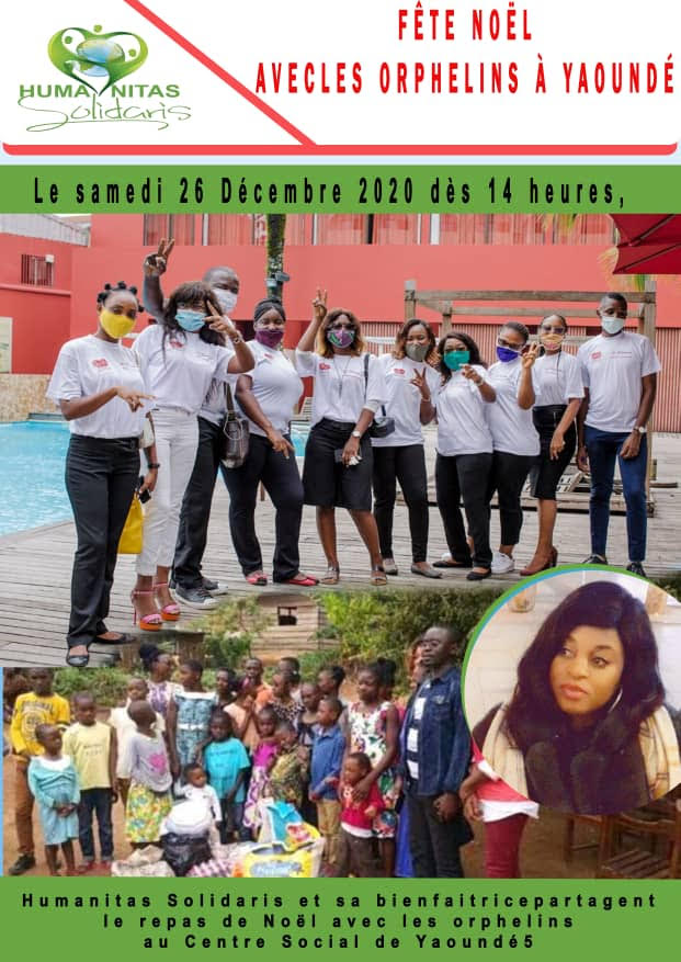 Un répas de solidarité à Yaoundé avec Humanitas Solidaris