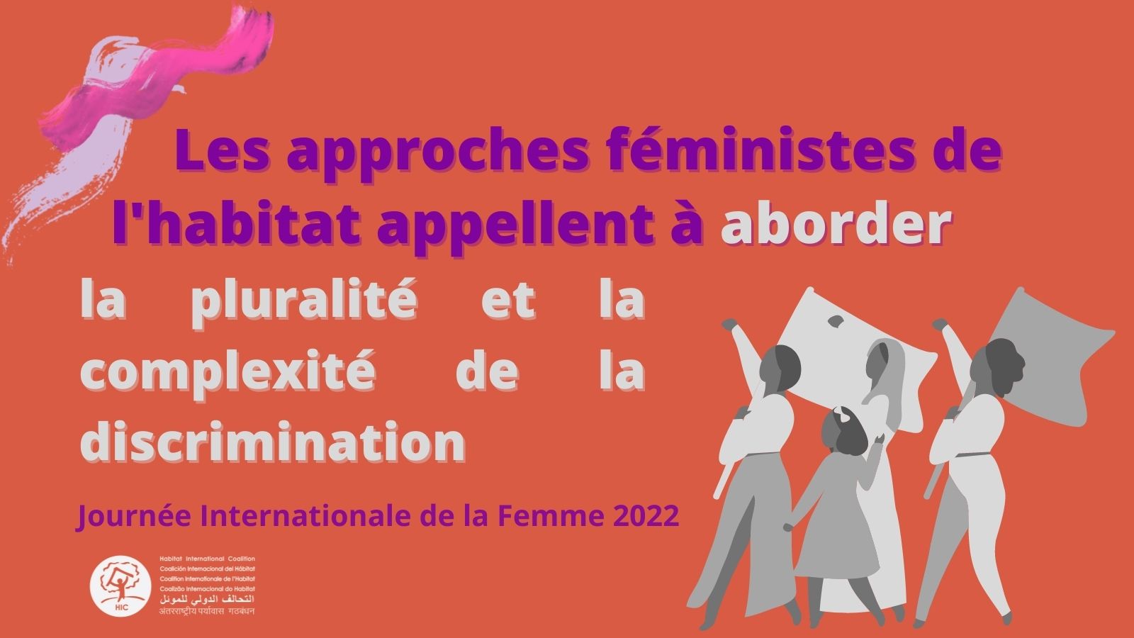 Journee Internationale de la Femme 2022: Approches Féministes de l’Habitat