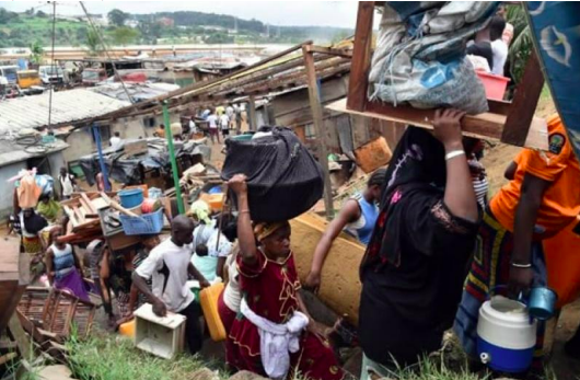 Urgent action appeal – Cameroon: Hundreds of families evicted, homeless in Douala