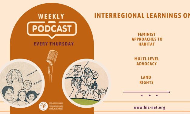 Ready to listen? New podcast series on feminist approaches to habitat