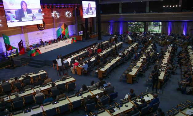 A complete realization of the NUA commitments for structural change – HIC at the UN Habitat Assembly 2023