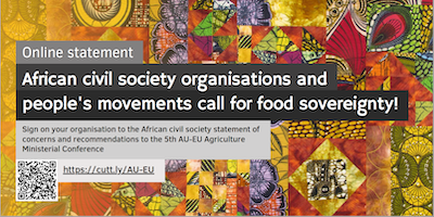 African civil society organizations come together to address concerns related to food and agriculture in Africa