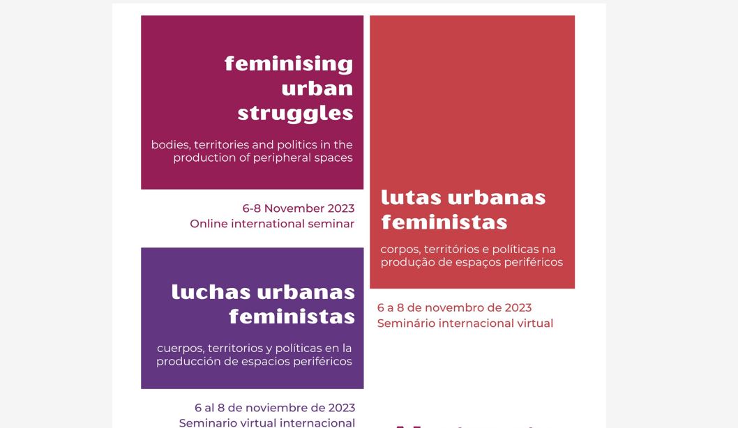 Feminising Urban Struggle Seminar