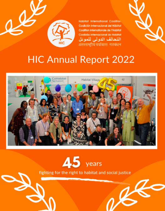 Rapport annuel de HIC 2022