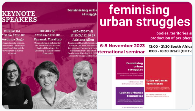 Feminising the Urban Struggle: bodies, territories and politics in the female production and reproduction of peripheral spaces