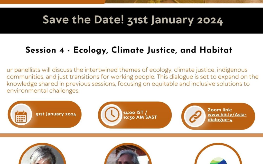 Asia Habitat Dialogues – Session 4