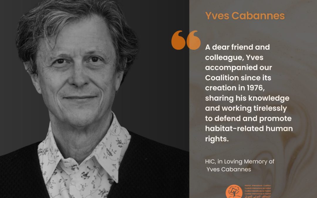 Homenaje a la vida y el legado de Yves Cabannes